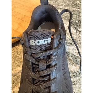 Bogs Slate Knit CT Composite Toe Mens Work Shoes Black 79056CT-001 Size 8.5
